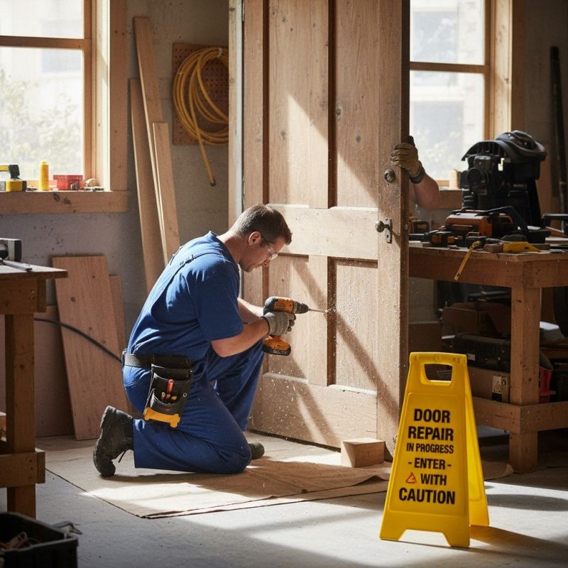Basement Door Repair in Conroe, TX