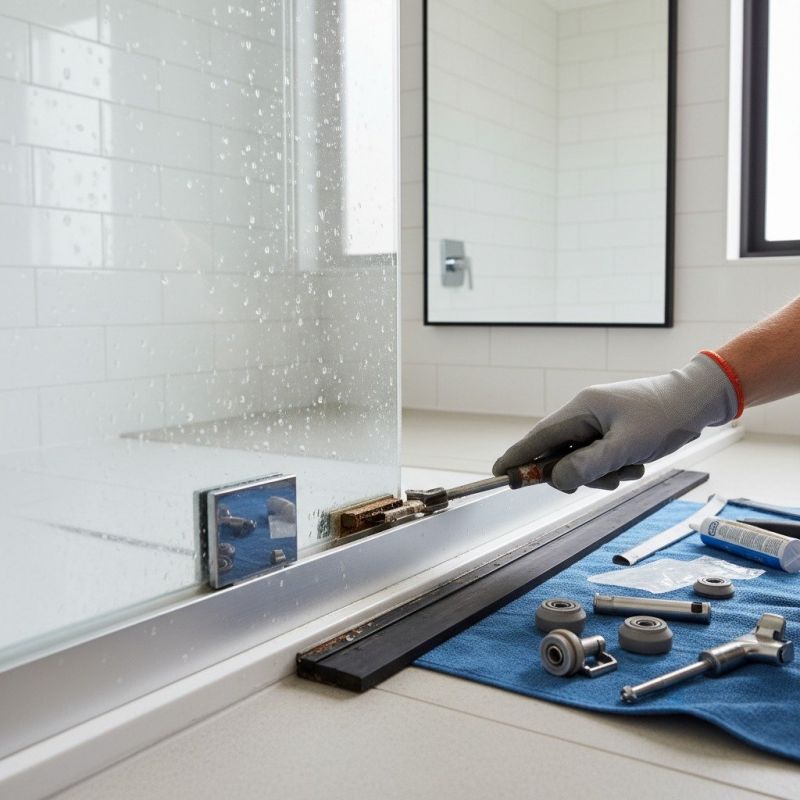 Pivot Shower Door Repair in Alpharetta, GA