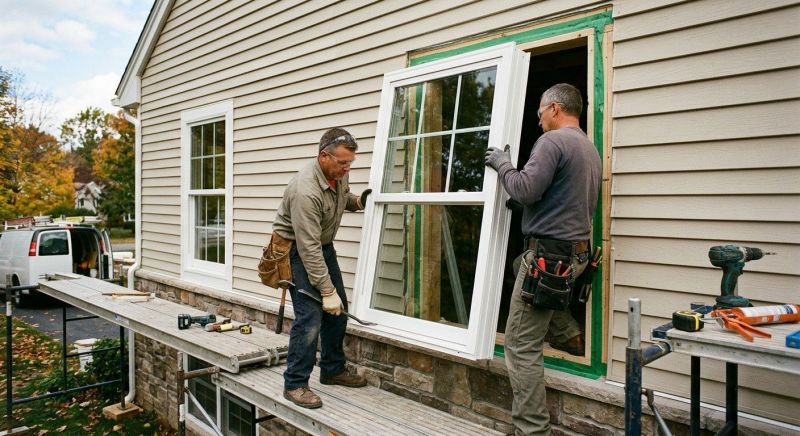 Vinyl Window Replacement in Framingham, MA