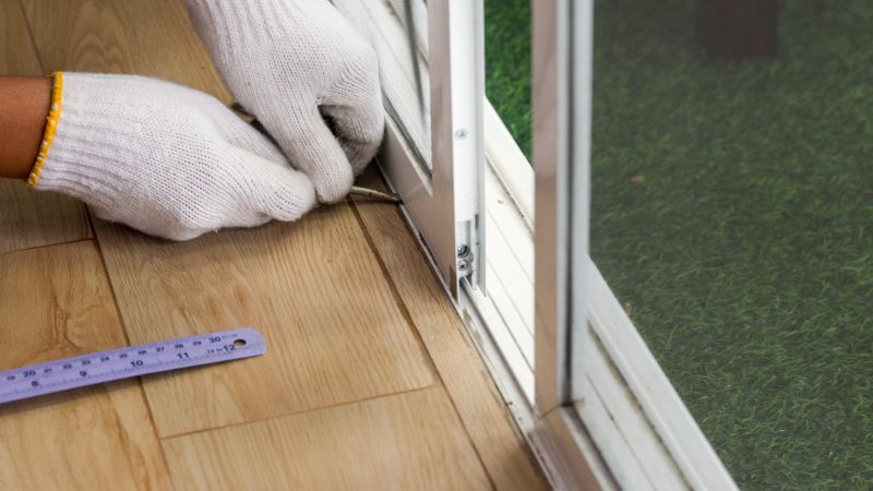 Patio Door Track Repair in Conroe, TX