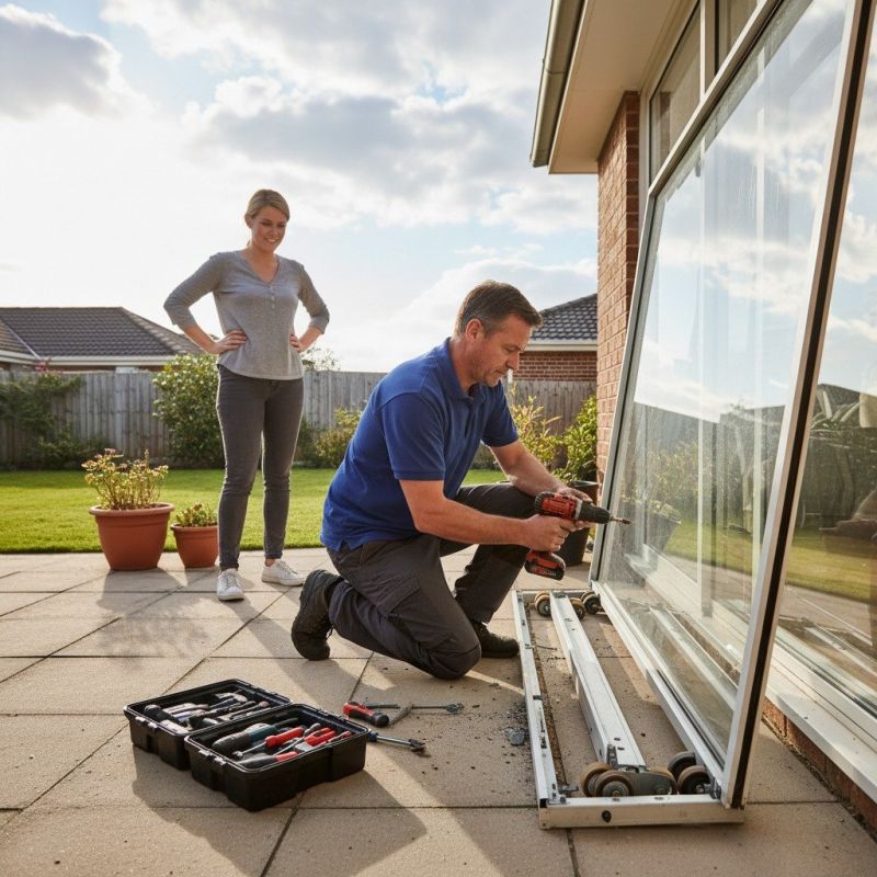 Sliding Glass Door Repair in Conroe, TX